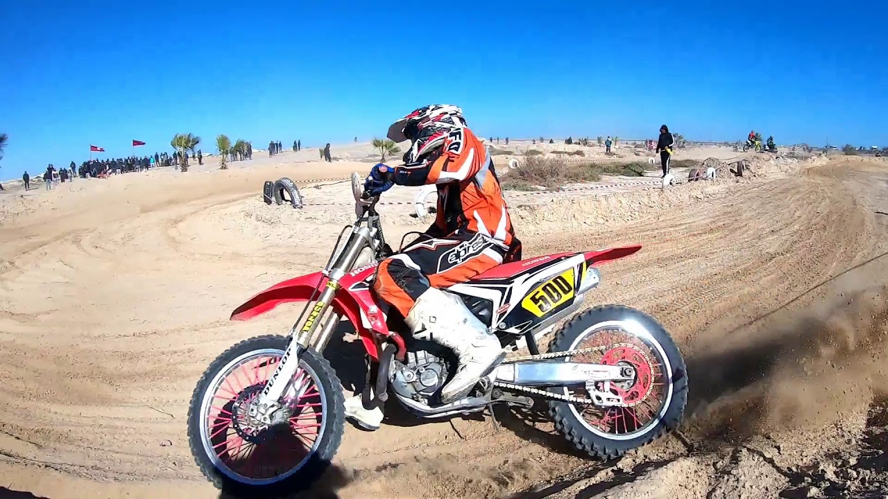 Motocross racing in Gabes - Tunisia