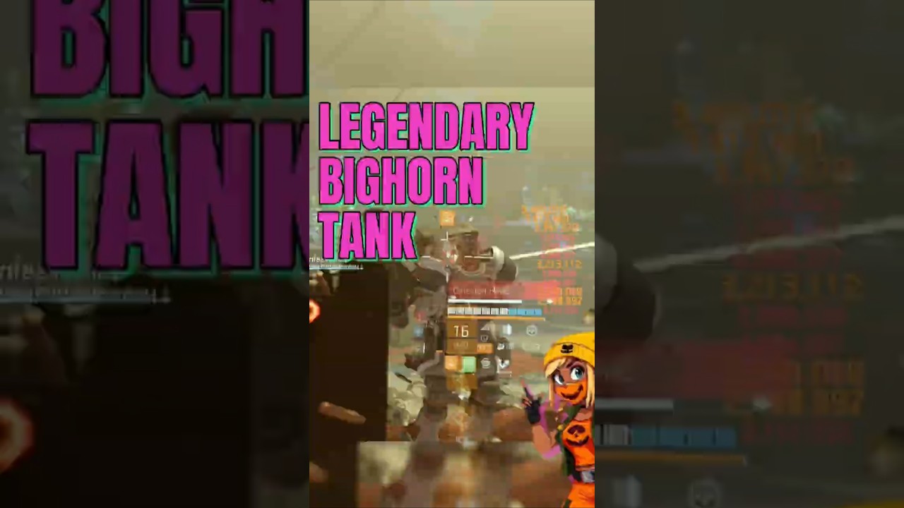LEGENDARY Bighorn Tank Build Takes OVER Division 2!! 