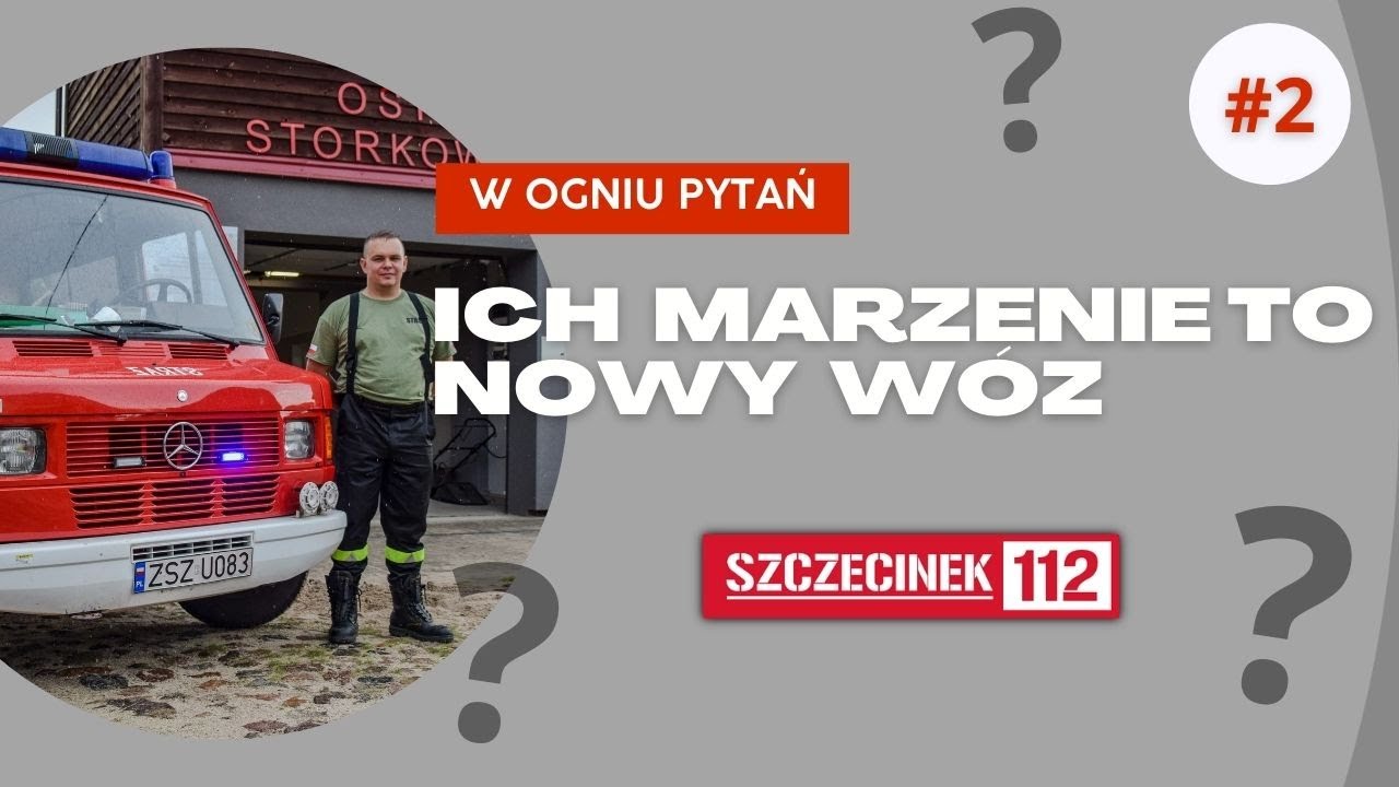 KACZKA JEŹDZI DO AKCJI W OSP - dh Adam Wujas OSP Storkowo | W OGNIU PYTAŃ #2