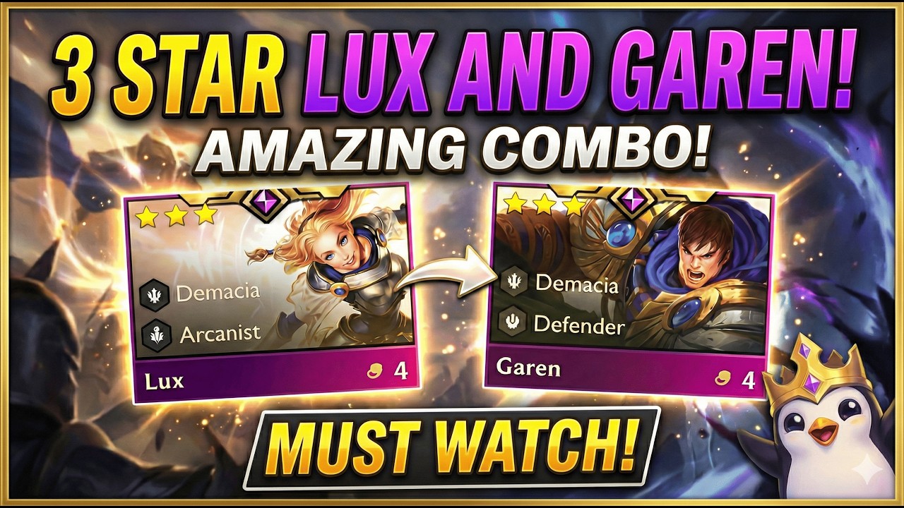 They Thought I Was Losing... Then Lux & Garen Went 2v8! 🛡️✨