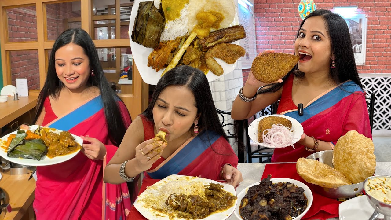 মাত্র 599 e unlimited Bengali Buffet 😍 | Unlimited Chicken, mutton, fish 😍