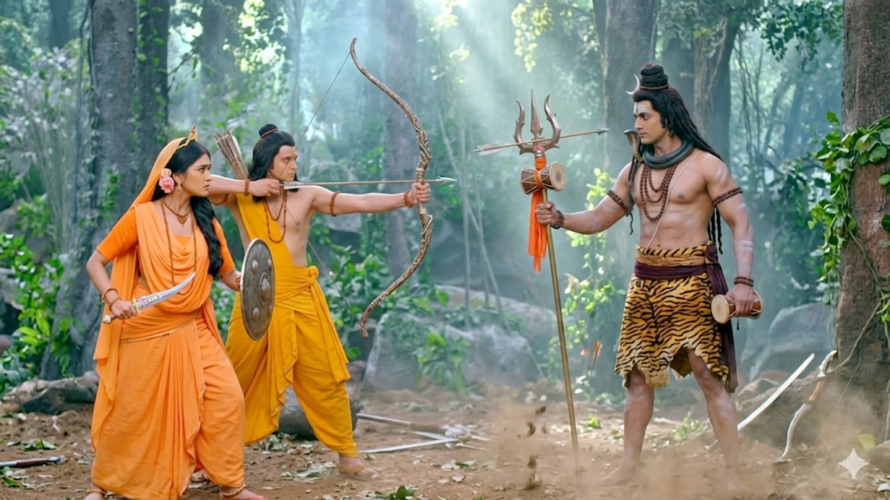 राम और सीता जी ने क्यों किया महादेव पर हमला ? Shrimad Ramayan || #ramayan