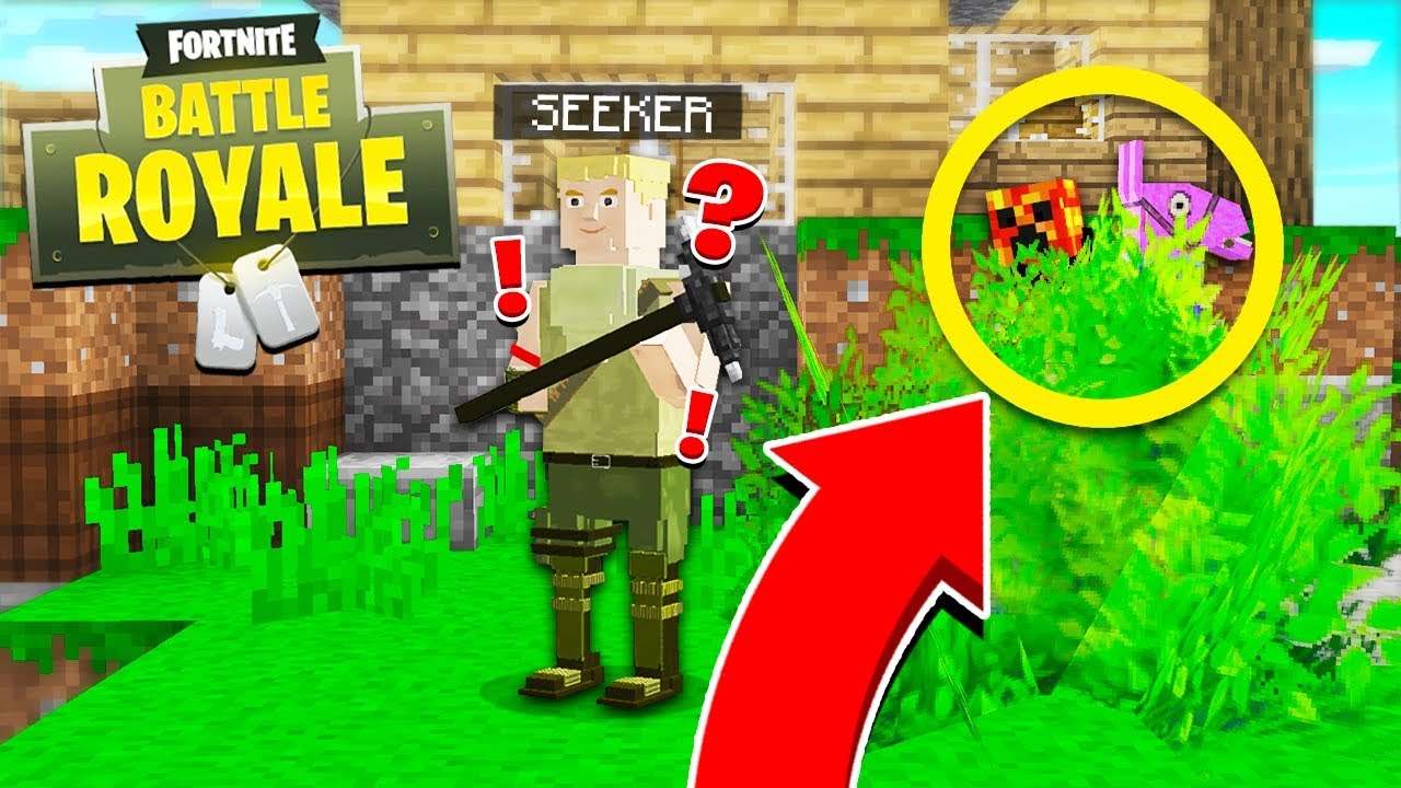 Minecraft Fortnite: Battle Royale HIDE & SEEK! - Minecraft Mods