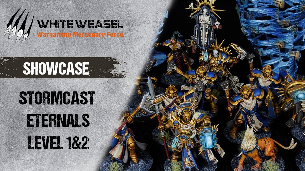 Stormcast Eternals from Age of Sigmar level 1 - Showcase