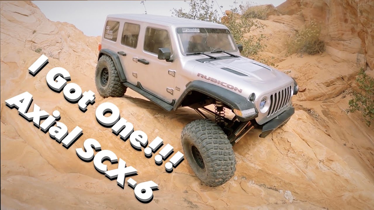 First Drive with My Own Axial SCX6!!! Technical Rock Crawling
