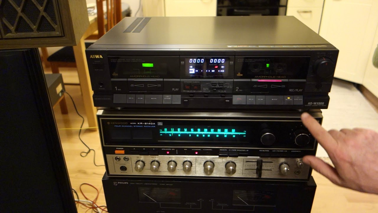 Aiwa AD-WX808 Kenwood KR-6140A
