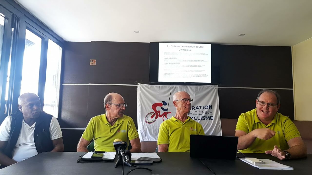 Point de presse de la Fédération Mauricienne de Cyclisme - 12 août 2025