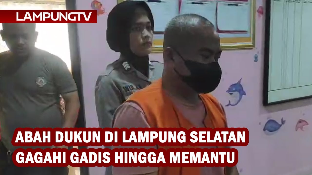 Abah Dukun di Lampung Selatan Gagahi Gadis Hingga Menantu