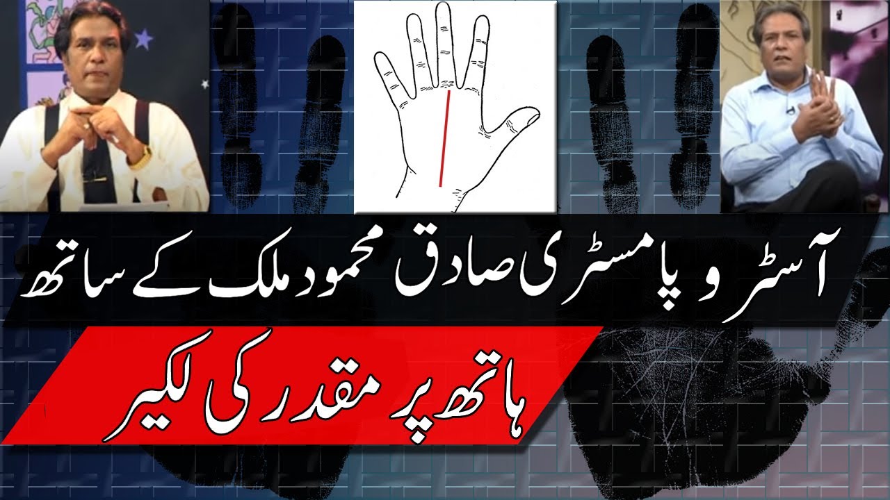 Palmistry Lessons_Luck Line ( Sadiq Malik Palmist ) | Qismat ki Lakeer