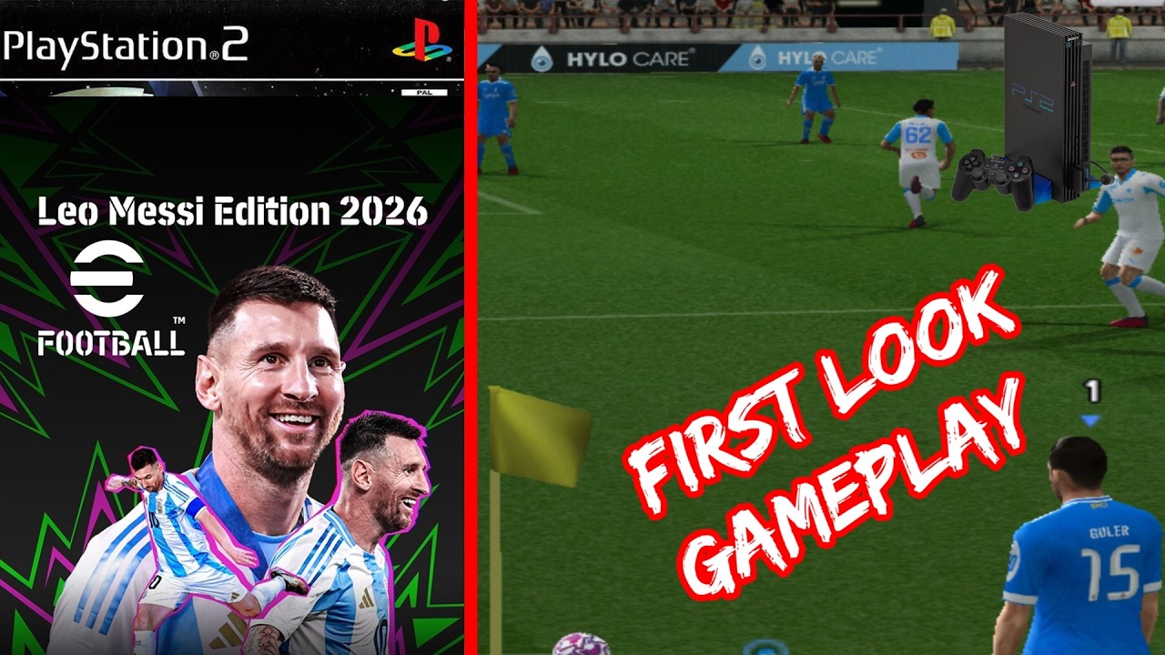 eFootball 2026 – PS2 Gameplay