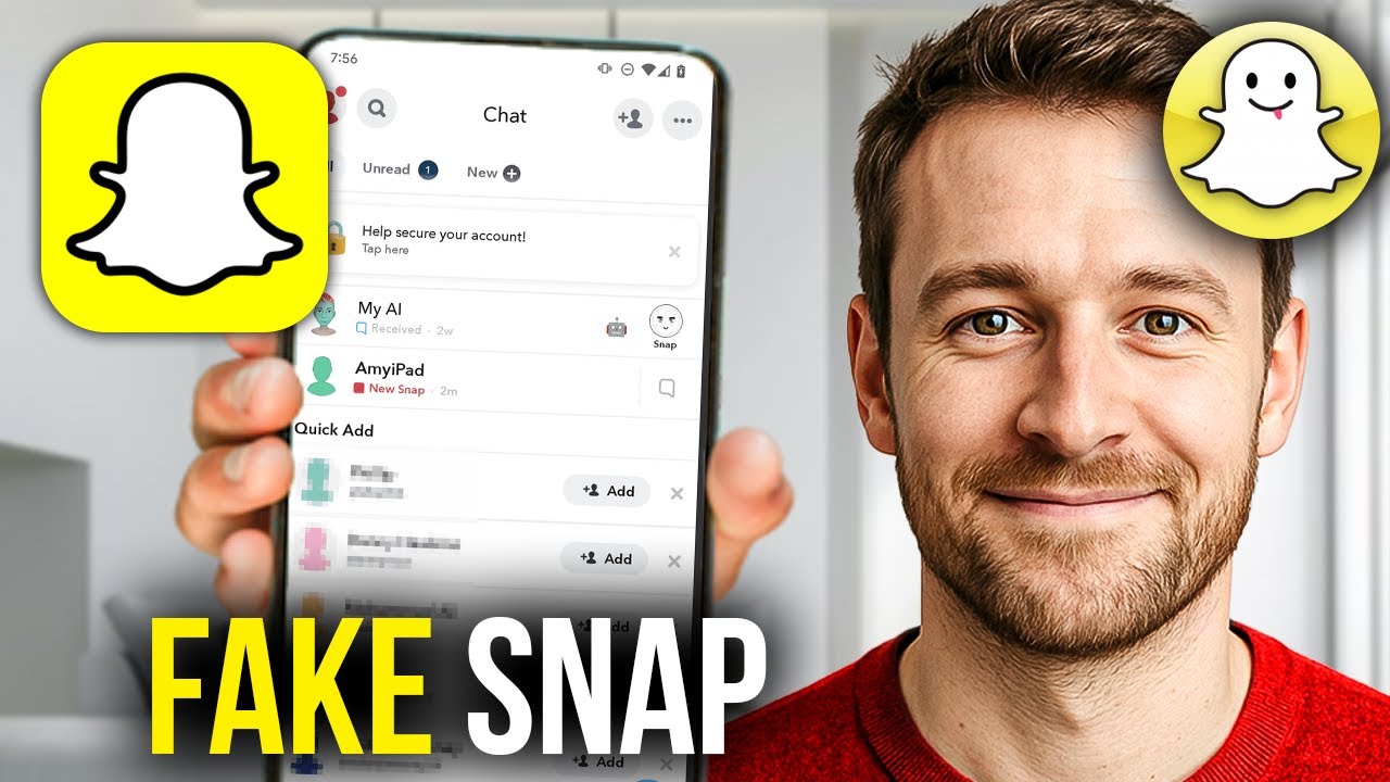 How To Send Fake Snaps on Snapchat Without Filter