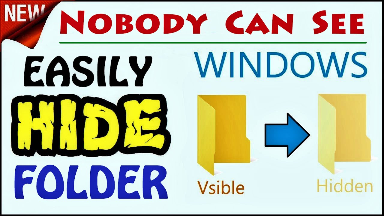 Как скрыть папку в Windows 10 / 8 / 7 | Полезное руководство