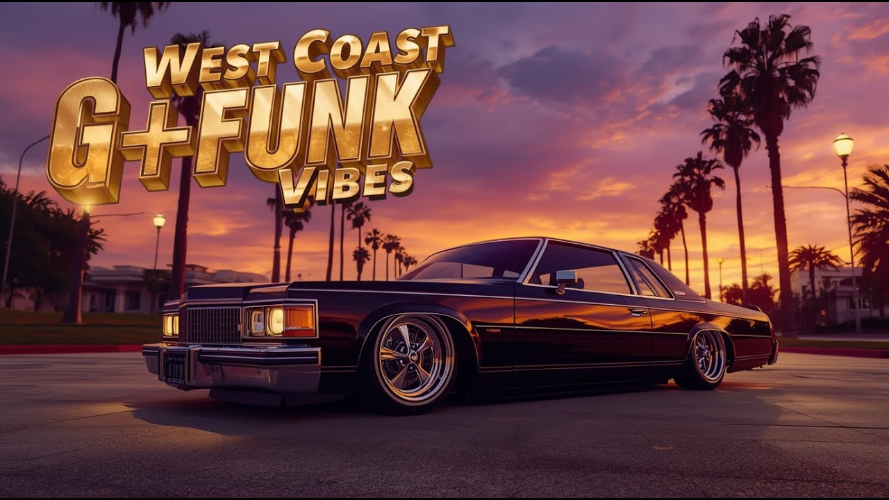 🌴 West Coast G-Funk Chill | Nate Dogg-style & Warren G-style | Cali Sunset Vibes 🌅