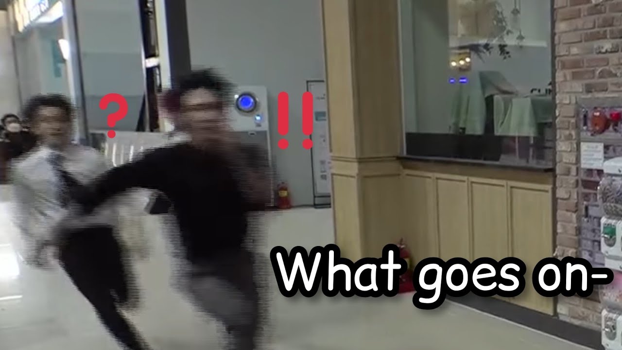 ateez fighting eachother like there's no tomorrow