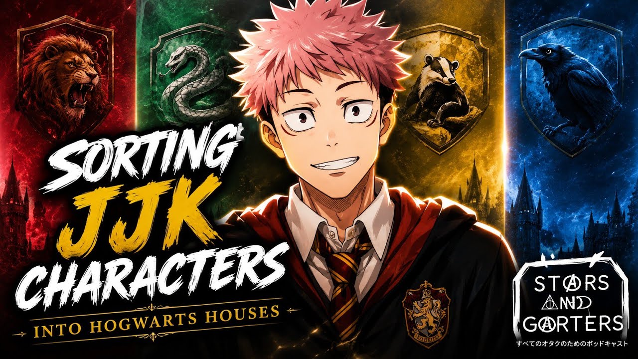MAHITO'S A HUFFLEPUFF?? // Sorting Jujutsu Kaisen characters into Hogwarts houses (S3E15)