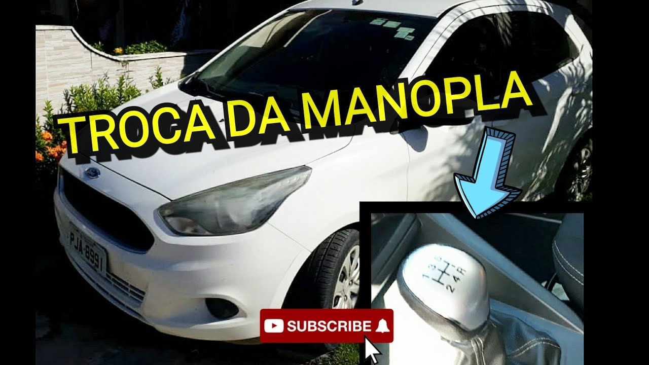 FORD KA: SUBSTITUINDO A MANOPLA DO CÂMBIO