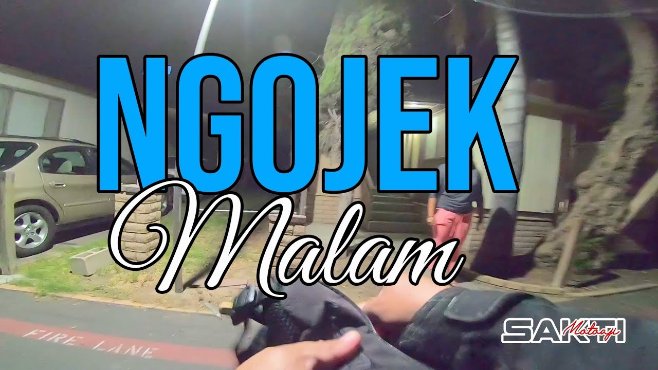 Ngojek Malam di Amerika ║ Saktimotoaji Motovlog #111