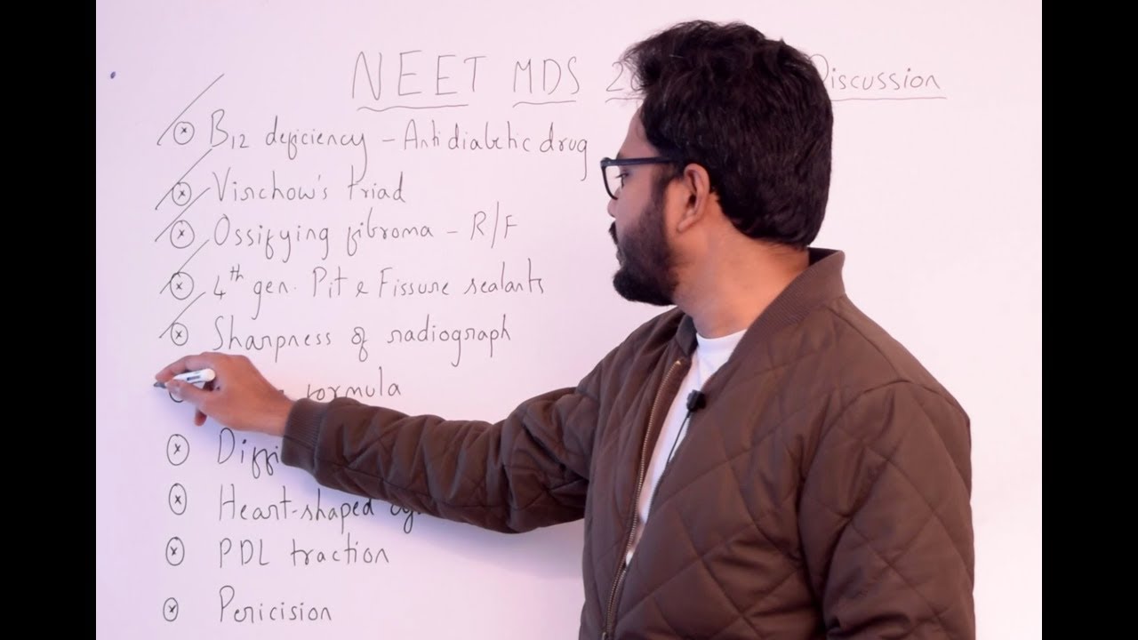 Paper Discussion 9 | NEET MDS 2019