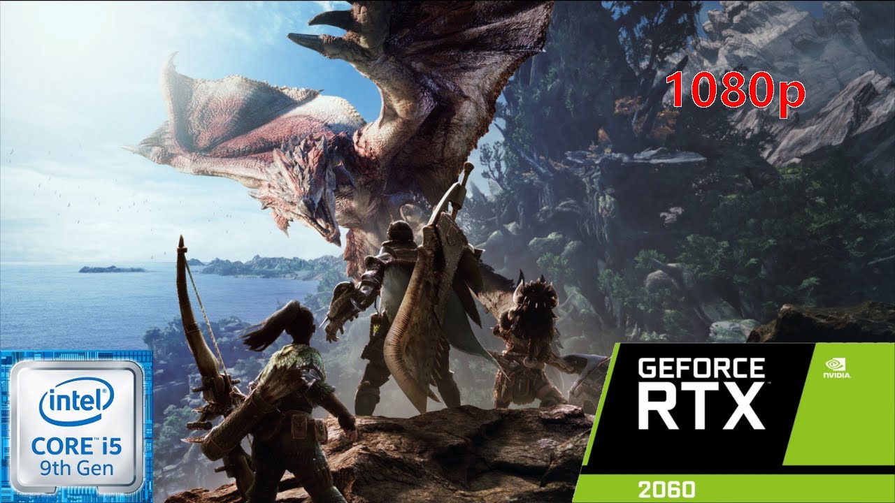 Monster Hunter:World- Rtx 2060 & i5 9400f ,1080p ,Benchmark[ULTRA/CUSTOM settings]