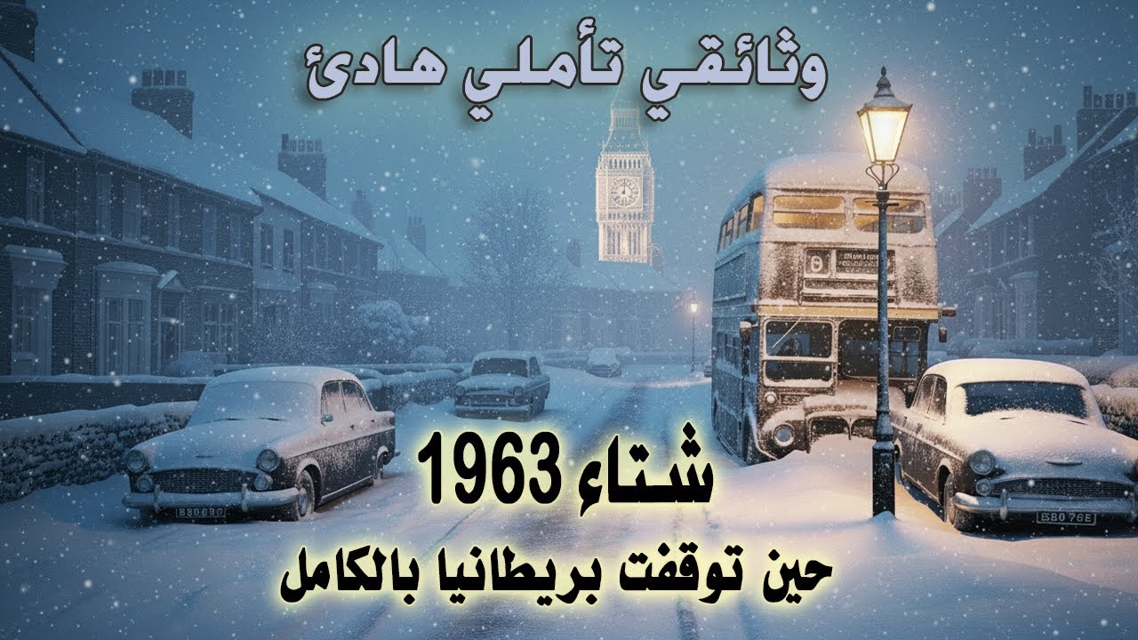 شتاء 1963 ❄️ | حين توقفت بريطانيا بالكامل | وثائقي تأملي هادئ