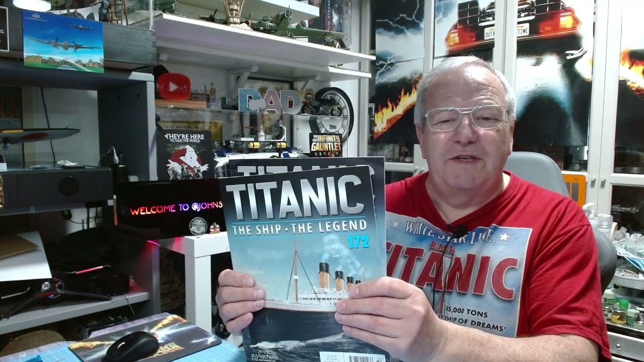 Build the Titanic reciprocating Port engine stages 172 and 173 from Hachette