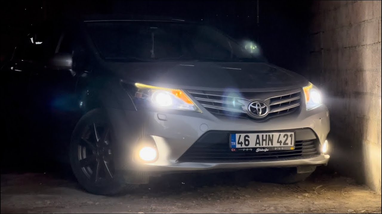 Toyota Avensis T27 Led Far Montajı Nasıl yapılır ? Kısa Far Uzun Far Sis Farı Montajı