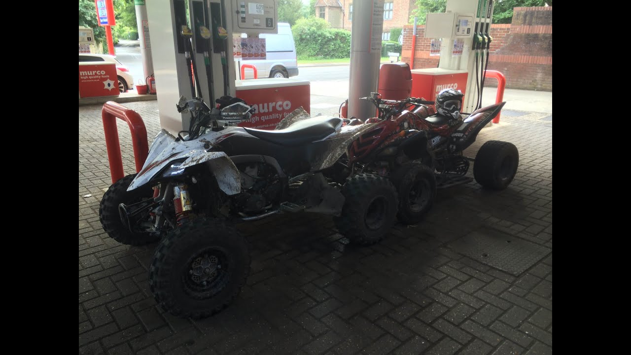 Dual Carriageway- Supermoto Yamaha Raptor 700R & Yfz450R Road Legal Quad United Kingdom - 25