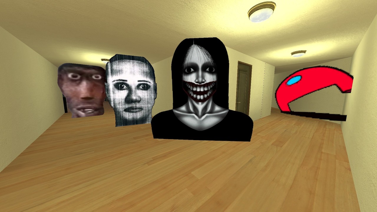 Меня зовут YYY CTP ALLIHO, и у меня неограниченное количество Nextbots в отеле Liminal, GMOD. #pl...