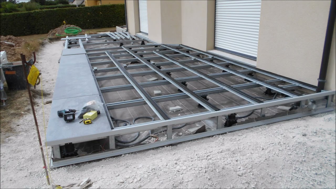 terrasse gres cérame