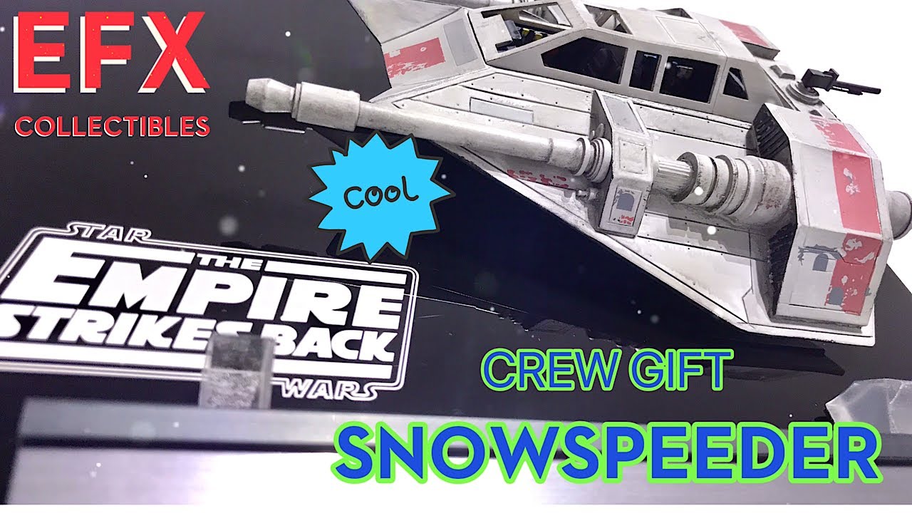 EFX presents the Snowspeeder crew gift miniature from Star Wars, Episode V, The Empire Strikes Back.