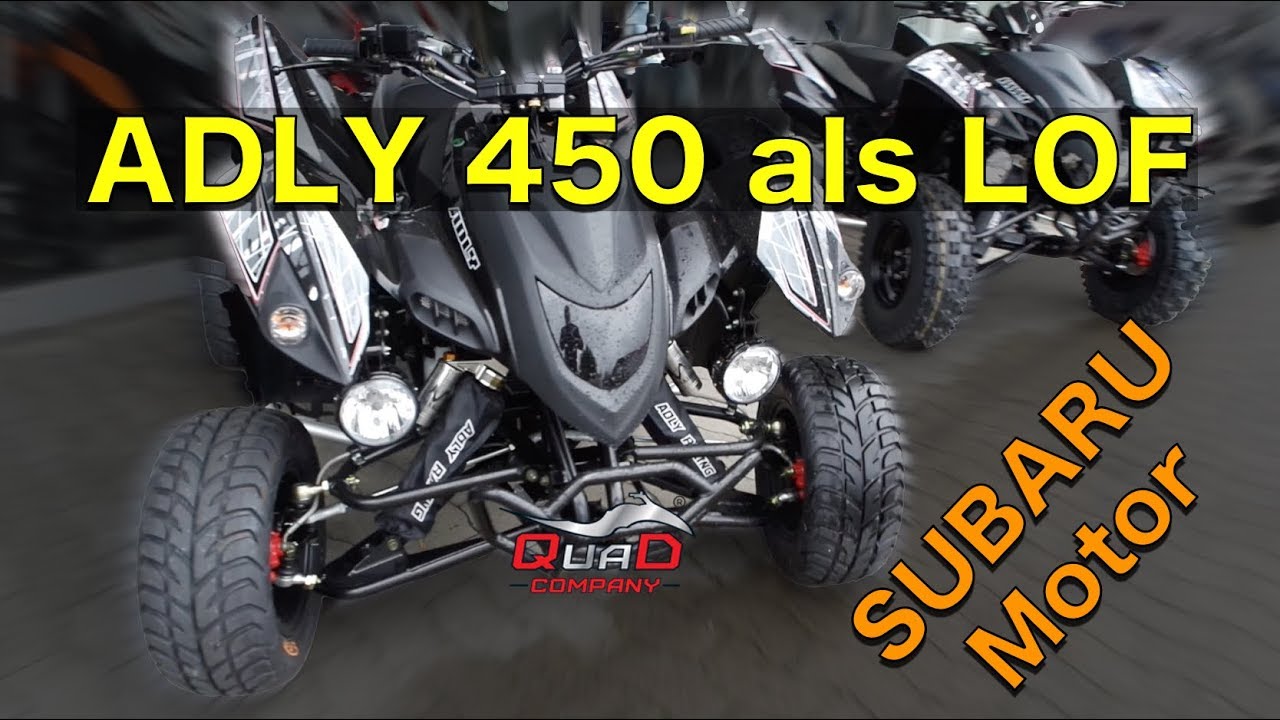 ADLY 450 LOF 2017 / SUBARU Motor Quad / ToxiQtime