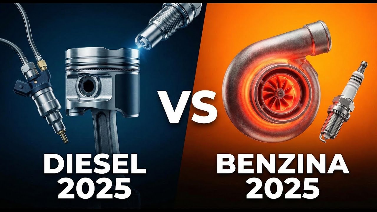 DIESEL vs BENZINA 2025: L'ULTIMA BATTAGLIA TERMODINAMICA ⚙️🔥 [ANALISI TECNICA]