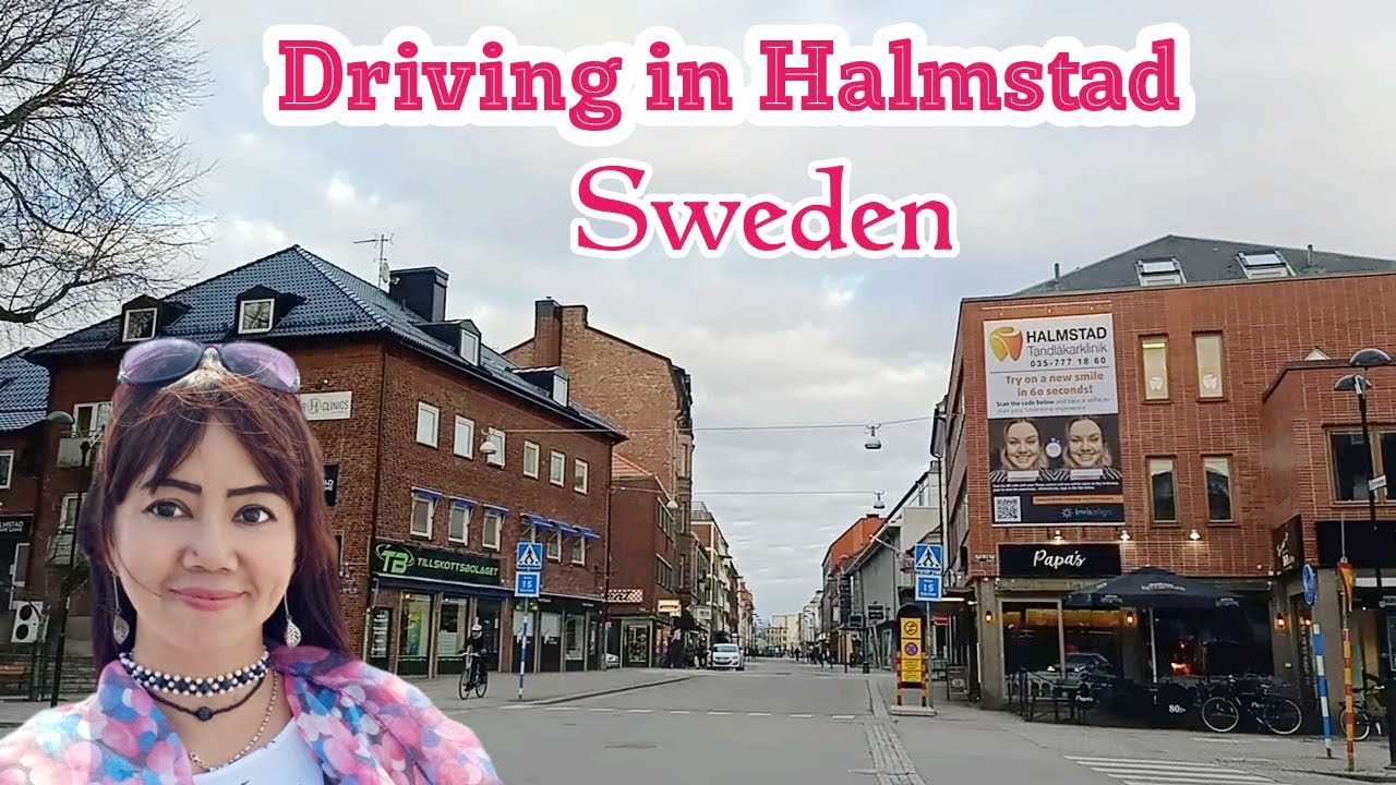 Driving in Halmstad : One Of Many Beautiful Cities in Sweden
