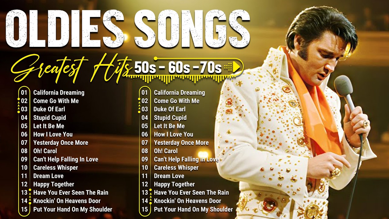 Oldies But Goodies 50s 60s 70s - Paul Anka, Elvis Presley, Engelbert, Tom Jones, Frank Sinatra