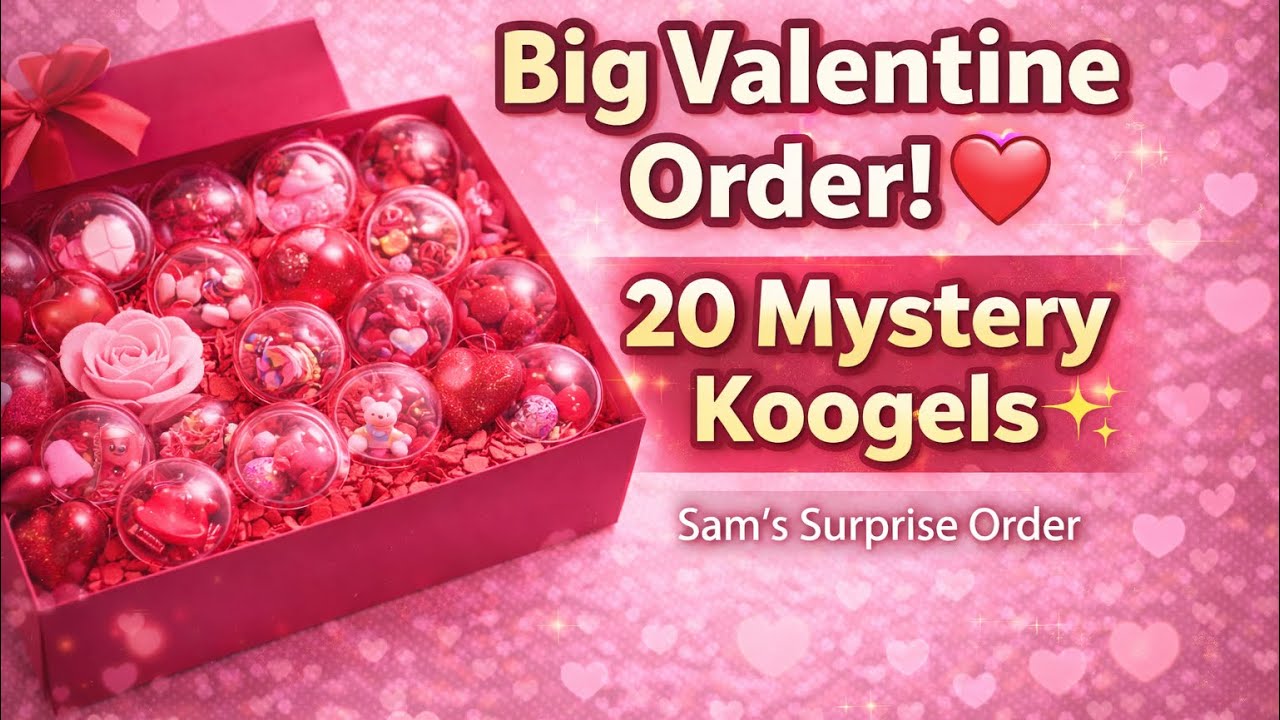 Sam’s Valentine Order | 20 Mystery Koogels Surprise ❤️🥣#valentinesday #surprisegift 