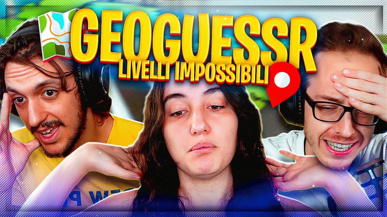 Le Mappe PIU' DIFFICILI di GEOGUESSR con gli AMIKETTY (ITA)