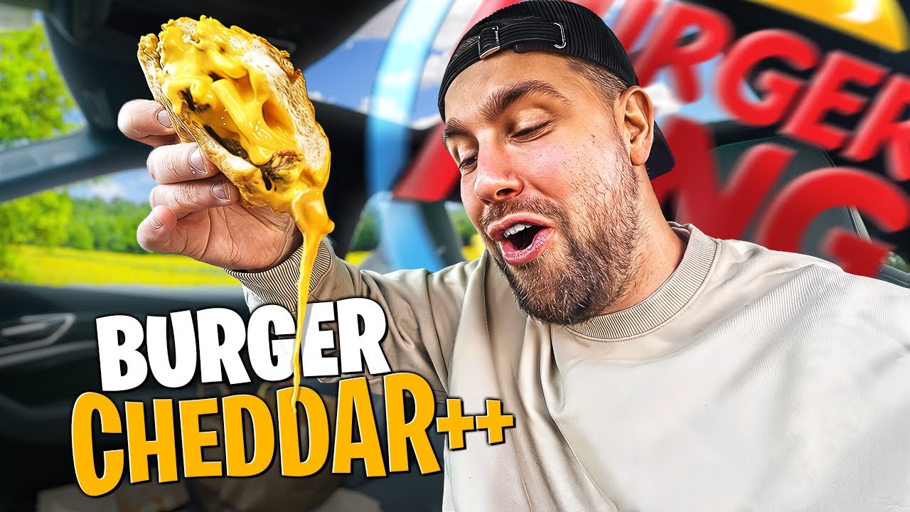 Je trempe mon Burger King dans le Cheddar coulant (ATTENTION &ccedil;a donne envie !!)