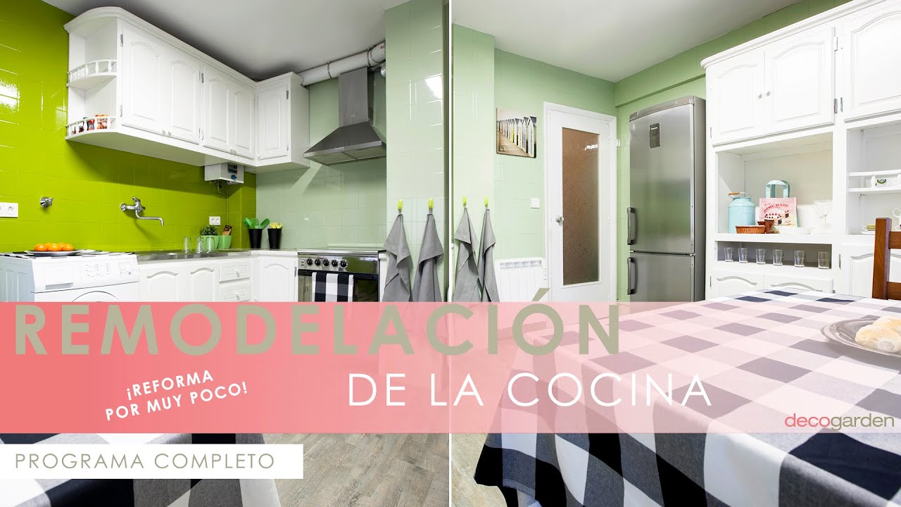 Remodelamos la cocina ¡Por muy poco dinero! 🏠​ 👨🏻‍🍳​ Programa completo 🍳​ Decogarden
