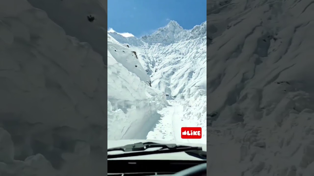 WinterWonderland "Snow-Capped Adventure: Exploring the Mountains of Kashmir  