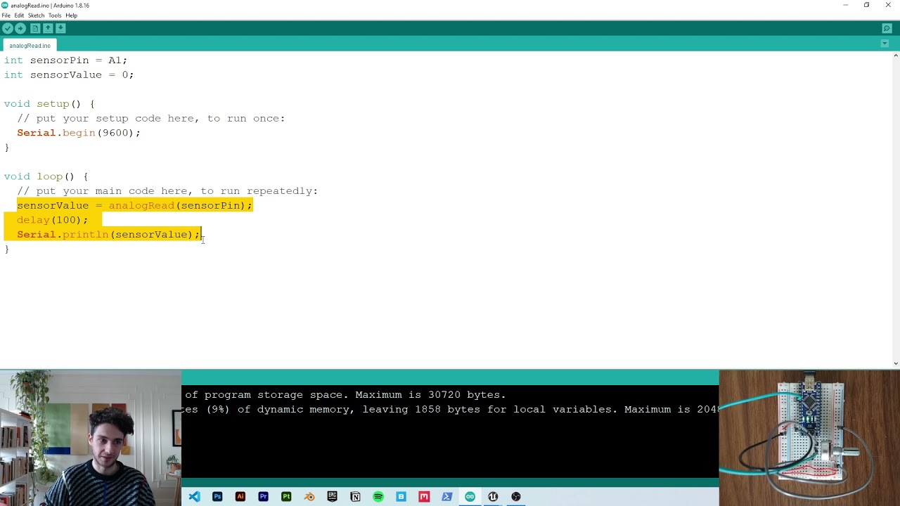 Arduino to Unreal Engine Serial Communication