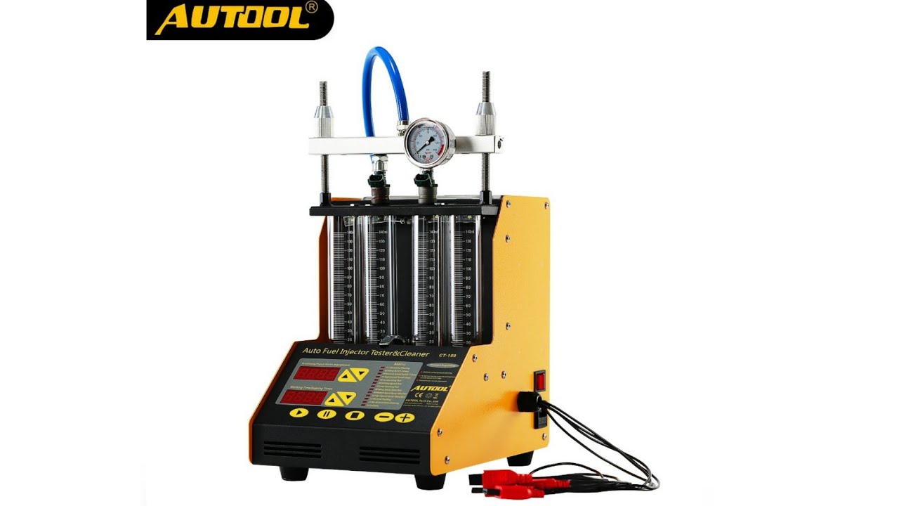 Обзор Autool CT-150 Стенда для промывки форсунок