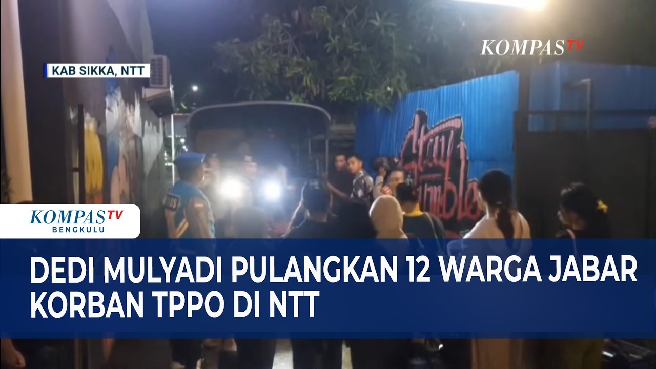 Dedi Mulyadi Pulangkan 12 Warga Jabar Korban TPPO di NTT