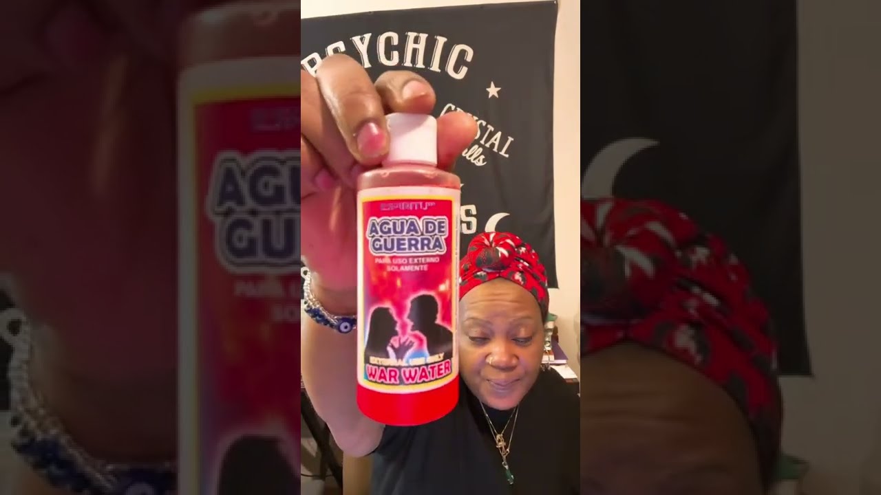 War Water & Getting Rid Of Someone Spell