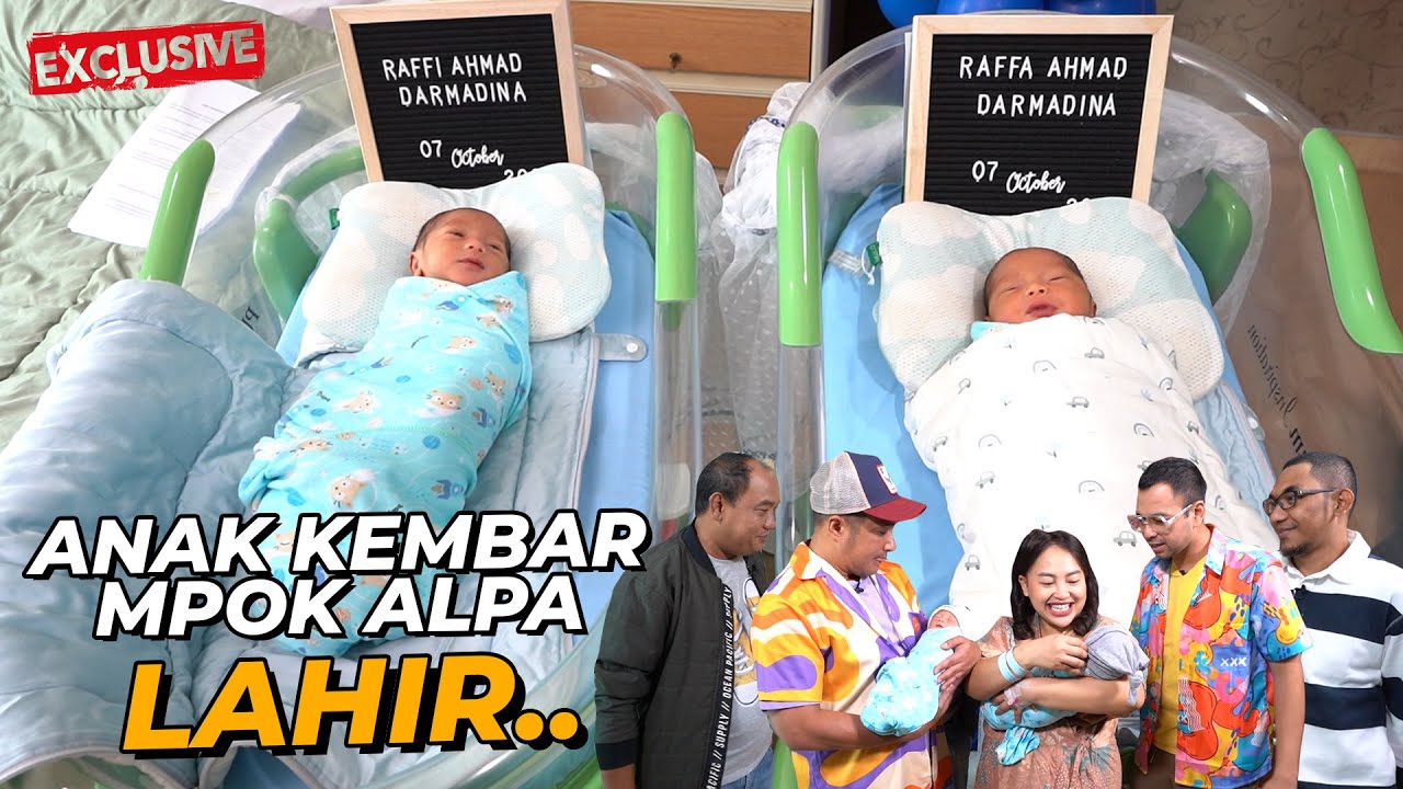 TELAH LAHIR..!! RAFFI AHMAD&RAFFA AHMAD..SI KEMBAR YANG MIRIP OPPA KOREA..