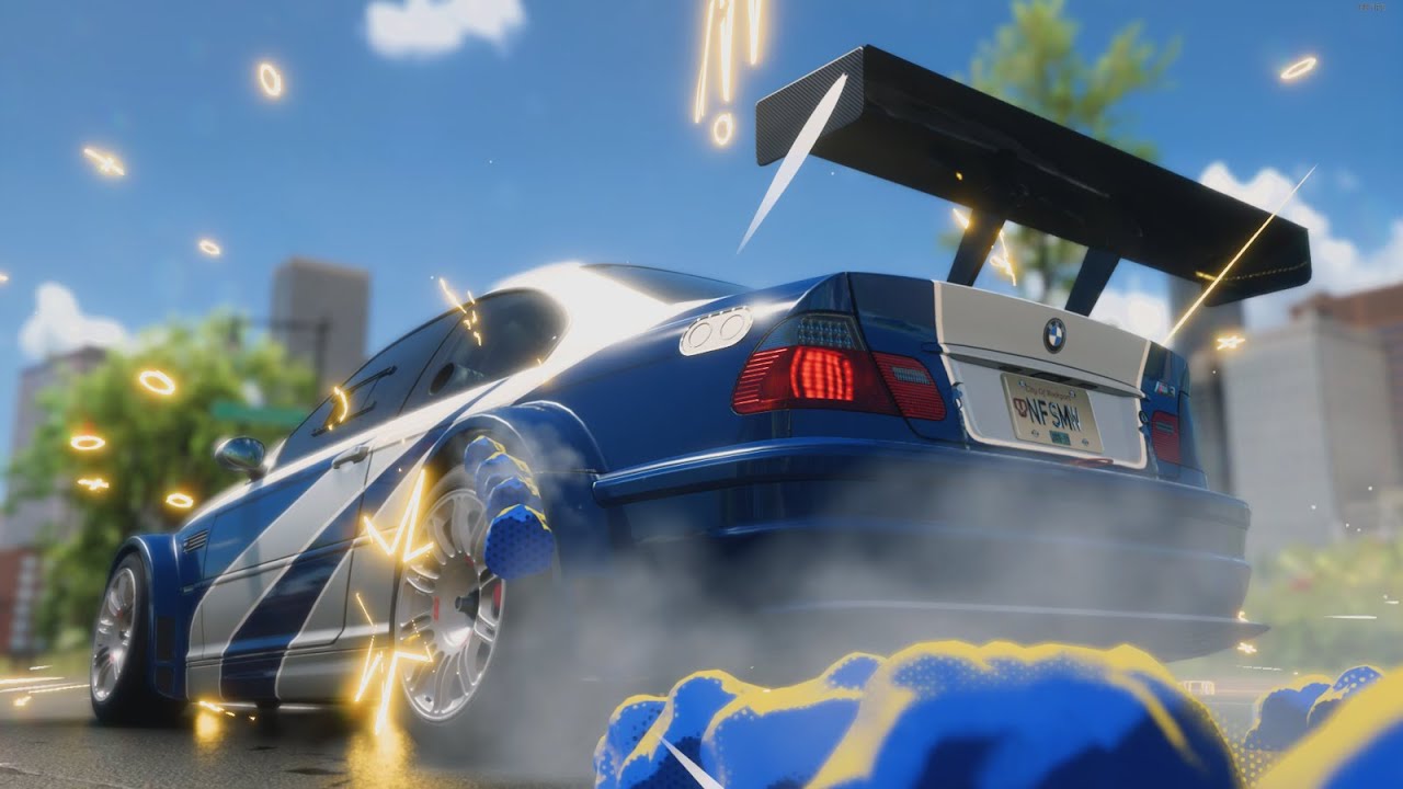 nfs unbound unite - bmw m3 gtr sound test