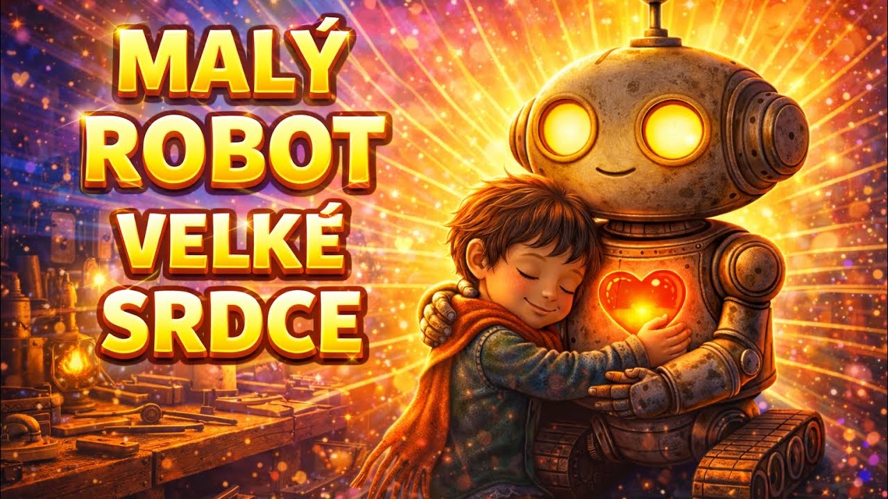 Robot, který se naučil mít rád 🤖💖 - audio pohádka | pro děti i rodiče