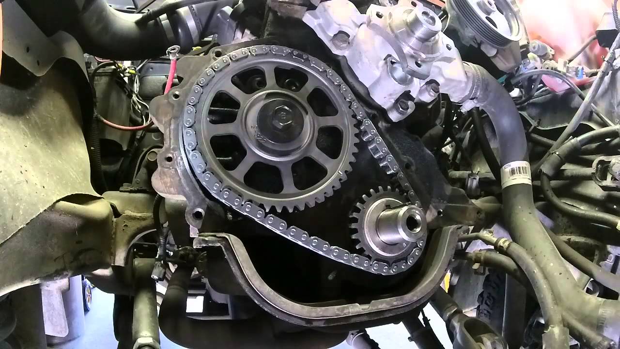 Замена цепи ГРМ Jeep своими руками