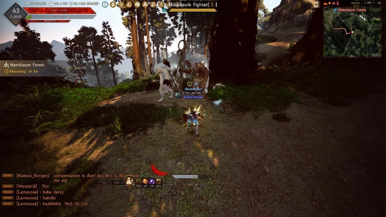 What grinding looks like in BDO 2023