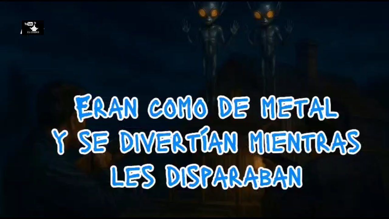 La familia que fue atacada por seres flotantes y metálicos, dos veces.
