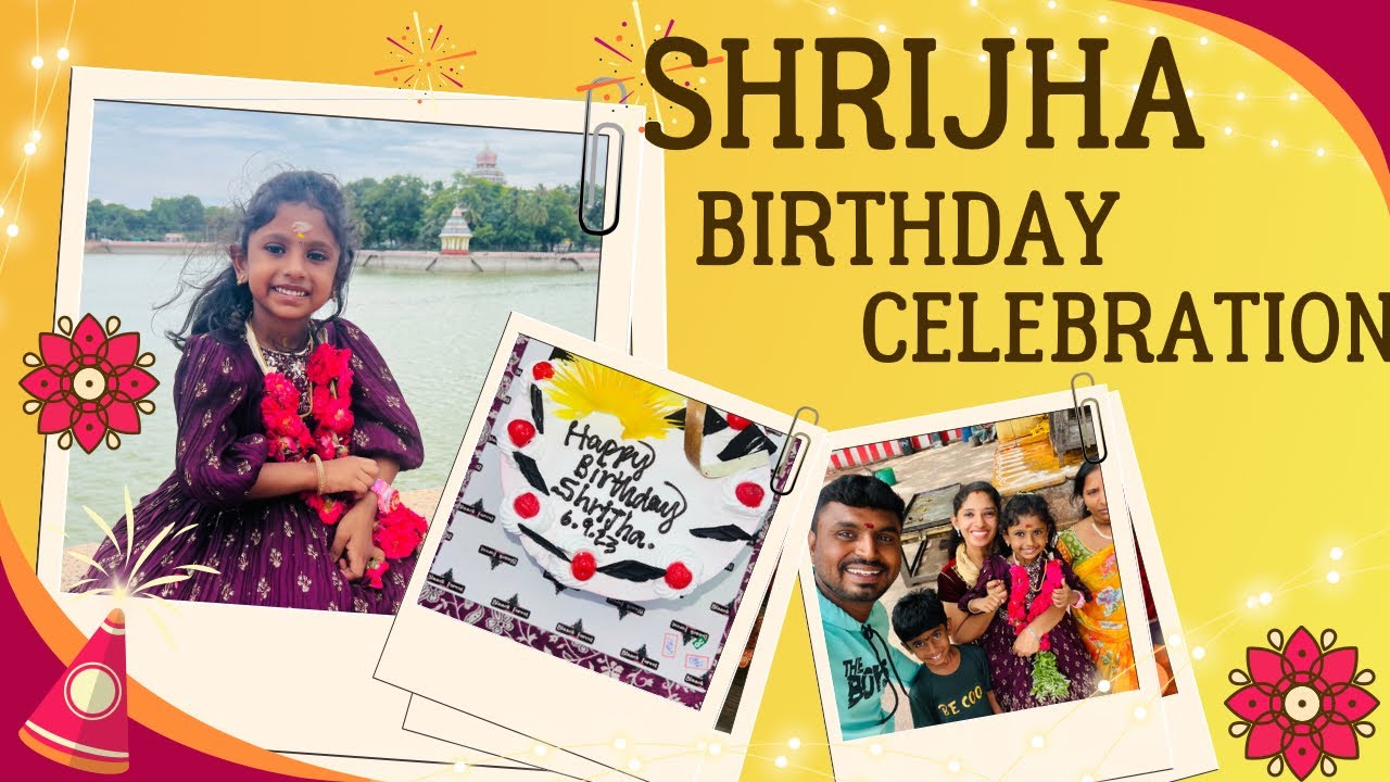 Shrijha 𝐊𝐮𝐭𝐭𝐲 Birthday Celebration 🎉🤩🤩🤩